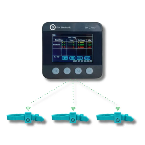 DLY TM 2700 Kablosuz Elektrik Baraları Anlık Sıcaklık İzleme ve Kontrol Cihazı